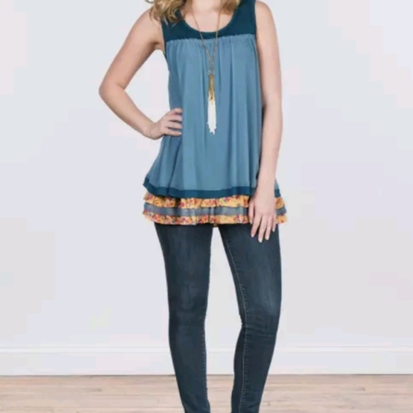 Matilda Jane School Spirit Tank Size XS